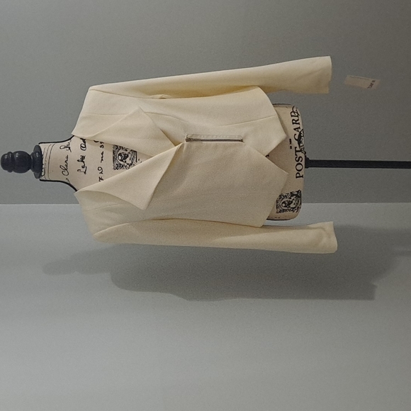 Bar III Jackets & Coats Winter White Blazer Poshmark